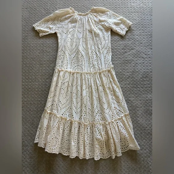 Spell & The Gypsy Collective Fairytale Anglaise Gown Midi Dress - Picture 6 of 8